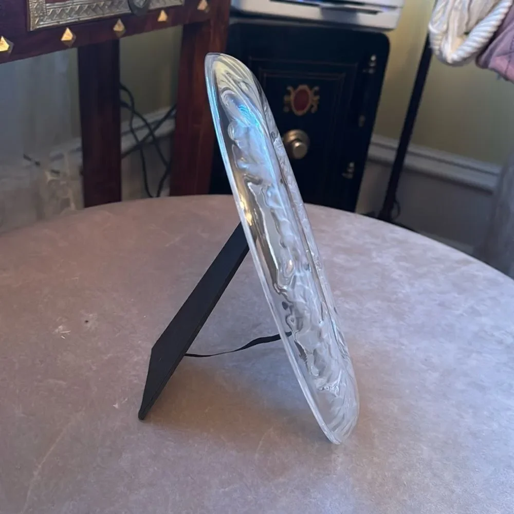 VTG Y2K 80’s COQUETTE Crystal Boudoir Picture Frame EUC